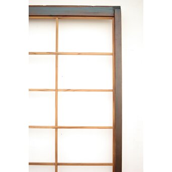 腰板絵 幅広雪見障子戸 2枚1組　F236 