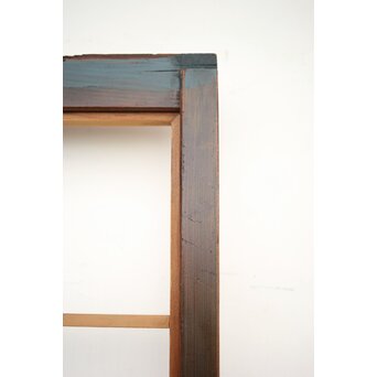 腰板絵 幅広雪見障子戸 2枚1組　F236 