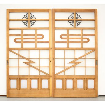 意匠ガラス建具 2枚1組　GD0053YD 