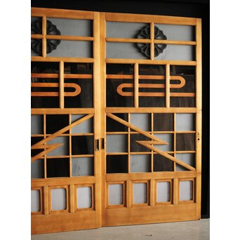 意匠ガラス建具 2枚1組　GD0053YD