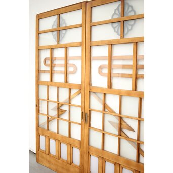 意匠ガラス建具 2枚1組　GD0053YD 