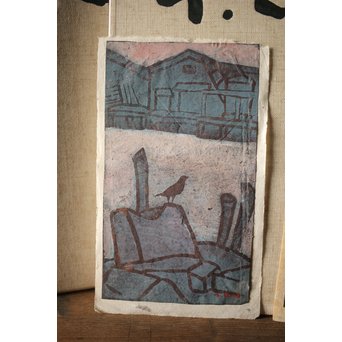 小野忠重版画集 限定160部 オリジナルサイン入 版画2枚付　Z241 