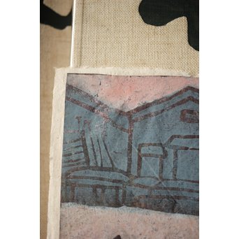 小野忠重版画集 限定160部 オリジナルサイン入 版画2枚付　Z241 