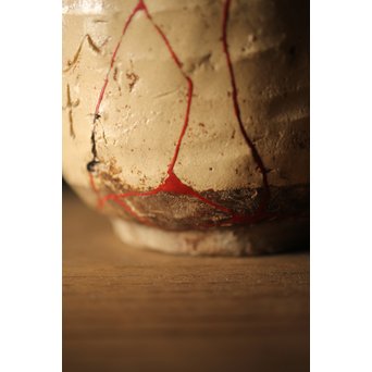 大田垣蓮月 蓮月焼 和歌釘彫茶碗　P214 