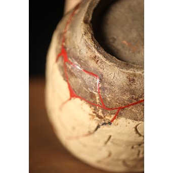 大田垣蓮月 蓮月焼 和歌釘彫茶碗　P214 