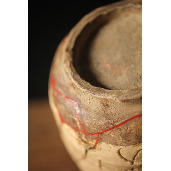 大田垣蓮月 蓮月焼 和歌釘彫茶碗　P214 