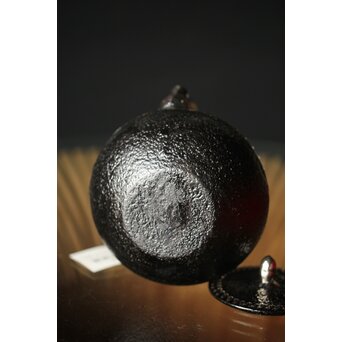 デッドストック共箱 照光堂 砂鉄 豆鉄瓶/急須　M249 