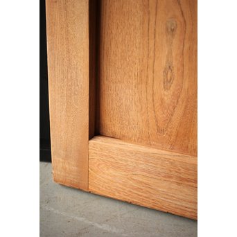 白木総欅重厚鉄金具蔵戸　W012Y 