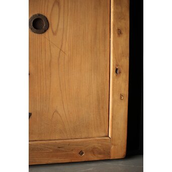 白木総欅無垢板蔵戸　W013 