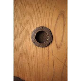 白木総欅無垢板蔵戸　W013 