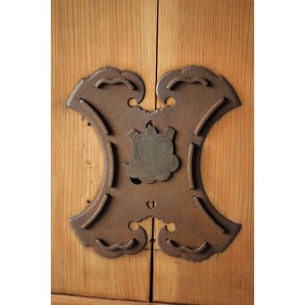 白木総欅無垢板蔵戸　W013 