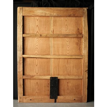 白木総欅無垢板蔵戸　W013 