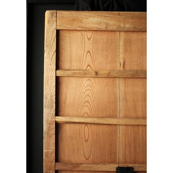 白木総欅無垢板蔵戸　W013 