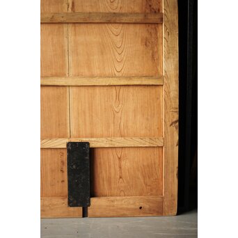 白木総欅無垢板蔵戸　W013 