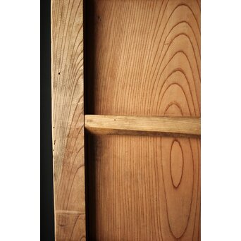 白木総欅無垢板蔵戸　W013 