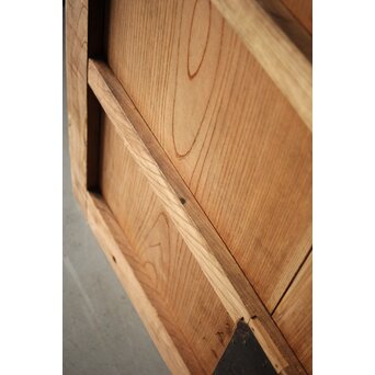 白木総欅無垢板蔵戸　W013 