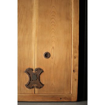 白木総欅無垢板蔵戸　W013 