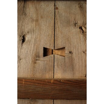 白銀色 総欅板蔵戸　W014 