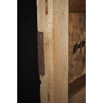 白銀色 総欅板蔵戸　W014 