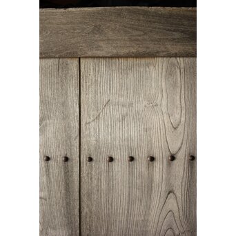 白銀色 総欅板蔵戸　W014 