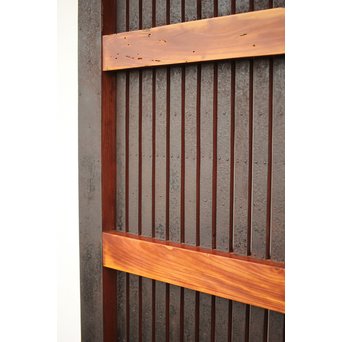 鉄格子 升腰板蔵戸　W015Y 