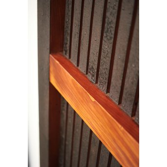 鉄格子 升腰板蔵戸　W015Y 