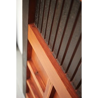 鉄格子 升腰板蔵戸　W015Y 