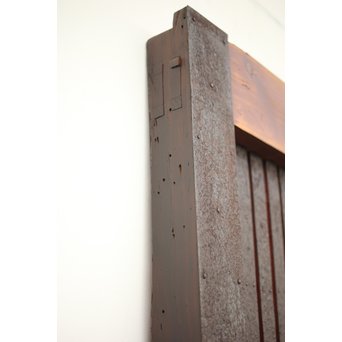 鉄格子 升腰板蔵戸　W015Y 