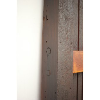 鉄格子 升腰板蔵戸　W015Y 