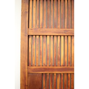 鉄格子 升腰板蔵戸　W015Y 