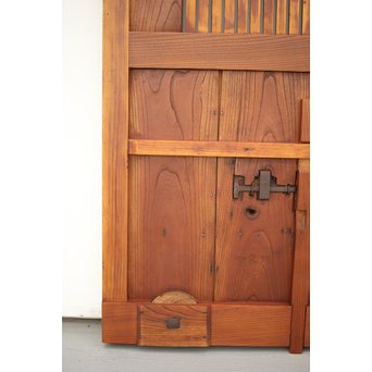 鉄格子 升腰板蔵戸　W015Y 