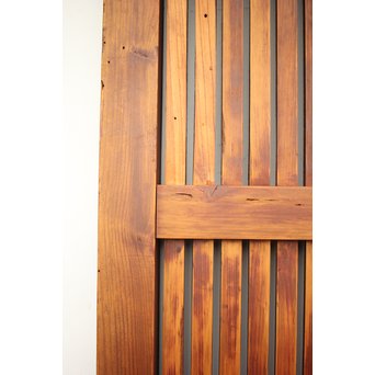 鉄格子 升腰板蔵戸　W015Y 