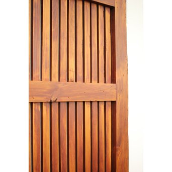 鉄格子 升腰板蔵戸　W015Y 