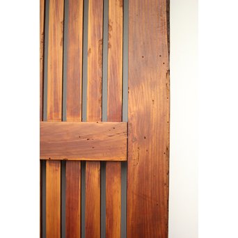 鉄格子 升腰板蔵戸　W015Y 