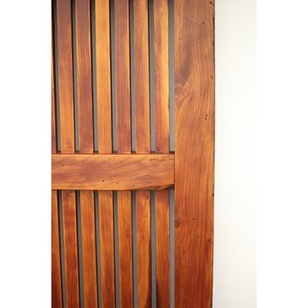 鉄格子 升腰板蔵戸　W015Y 