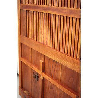 鉄格子 升腰板蔵戸　W015Y 