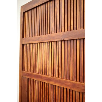 鉄格子 升腰板蔵戸　W015Y 