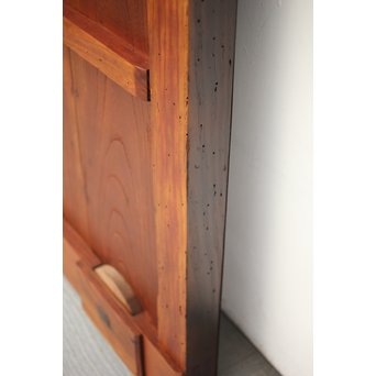 鉄格子 升腰板蔵戸　W015Y 