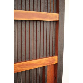 鉄格子 升腰板蔵戸　W015Y 