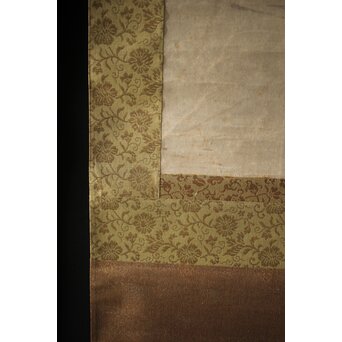 倣 尾形光琳 紙本掛軸2幅　Z242 