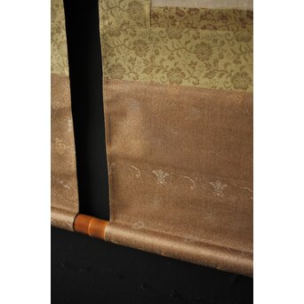 倣 尾形光琳 紙本掛軸2幅　Z242 