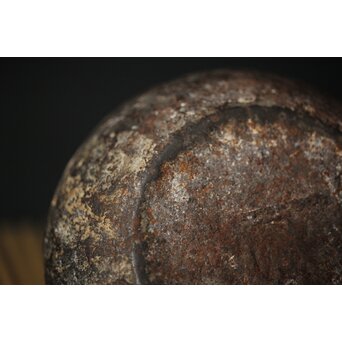 初代 秦蔵六造 銅環摘 鉄共蓋 双龍紋様 獣口形 鉄瓶/湯沸　M251 