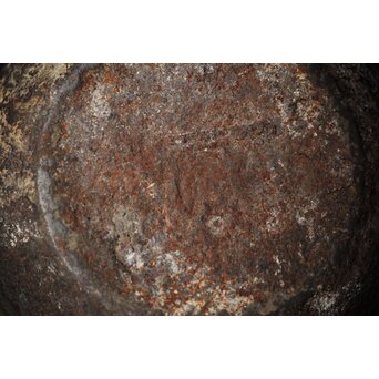 初代 秦蔵六造 銅環摘 鉄共蓋 双龍紋様 獣口形 鉄瓶/湯沸　M251 