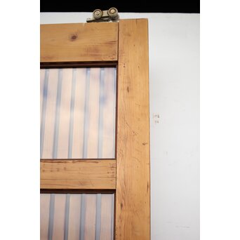 背面ガラス 幅広上手格子蔵戸　W016Y 