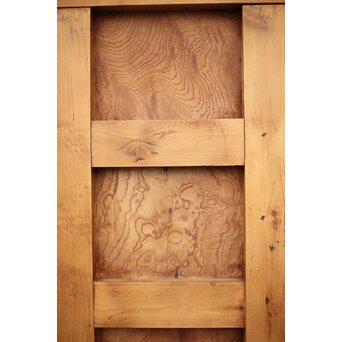 背面ガラス 幅広上手格子蔵戸　W016Y 