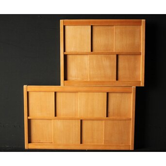 デザイン小型板戸/天袋 2枚1組　B1001