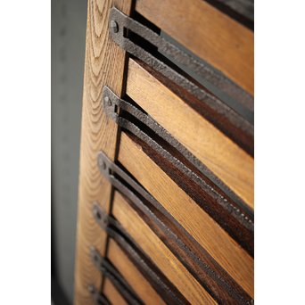 栗と鉄の格子戸　L1041 