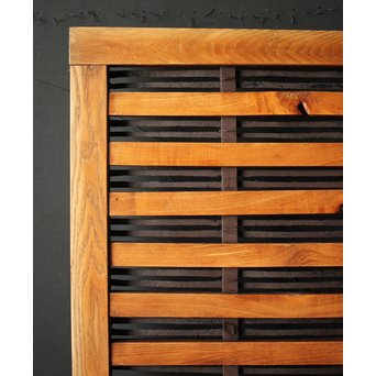 栗と鉄の格子戸　L1041 