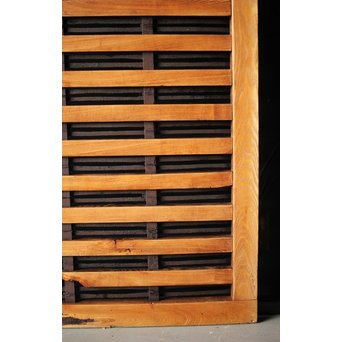 栗と鉄の格子戸　L1041 