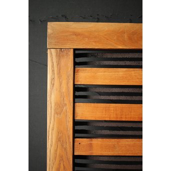 栗と鉄の格子戸　L1041 